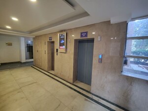 Building Lobby in 2 BHK Builder Floor at Ansal Sushant Apartments, Sushant Lok I – for Rent