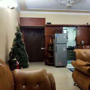 Living Room in 2 BHK Builder Floor at Ansal Sushant Apartments, Sushant Lok I – for Rent