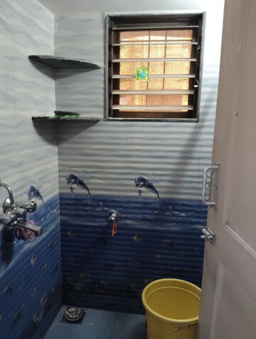 Bathroom in 1 BHK Apartment at Nagari Niwara CHS, Goregaon East – for Rent