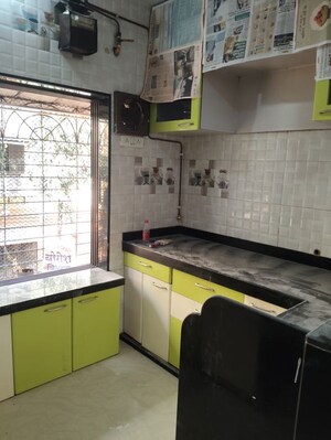 Kitchen in 1 BHK Apartment at Nagari Niwara CHS, Goregaon East – for Rent