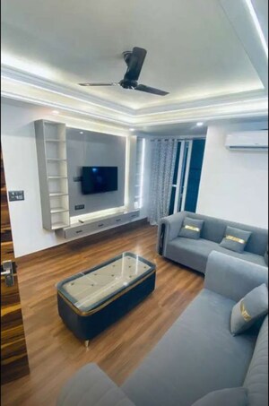 Living Room in 3 BHK Apartment at Hazratganj – for Rent