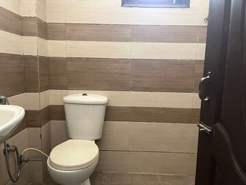 Bathroom in 3 BHK Apartment at Riverdale Hazelwood Residences, High Ground – for Rent