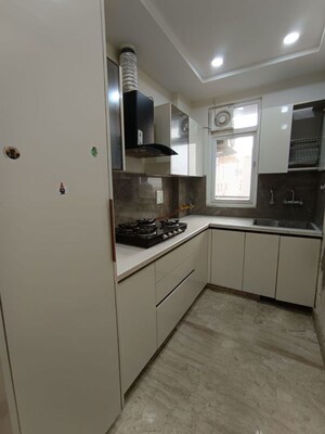 Kitchen in 2 BHK Builder Floor at Paschim Vihar – for Sale