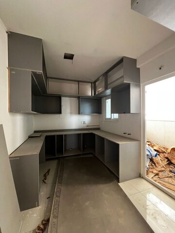 Kitchen in 3 BHK Apartment at Rajapushpa Provincia, Narsingi – for Rent