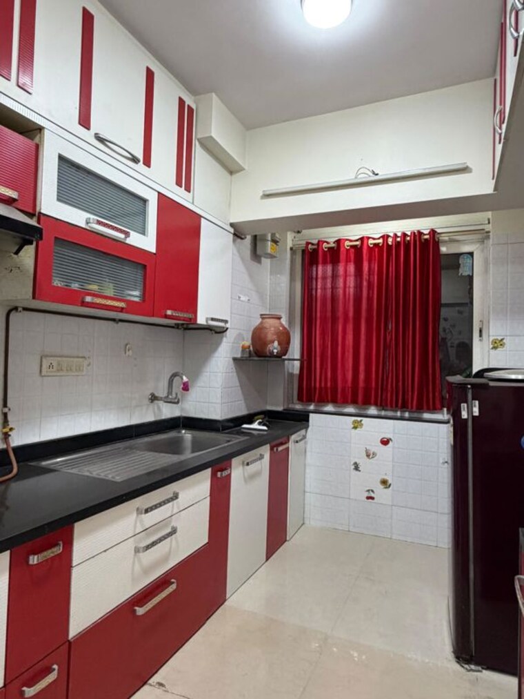 Kitchen, adhiraj-cyprees-aqua 3 Bedroom 1600 Sq.Ft. Apartment In Kharghar Navi Mumbai 9976327