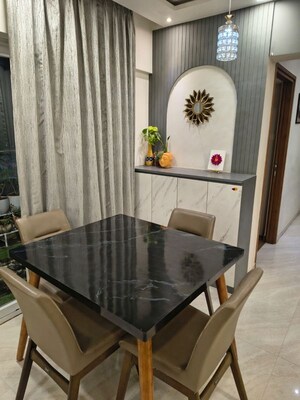 Dining area in 3 BHK Apartment at Florida River Bank, Mundhwa – for Sale