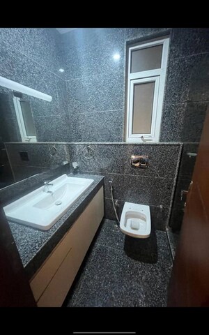 Bathroom in 3 BHK Apartment at Trishla City, Patiala Road – for Rent