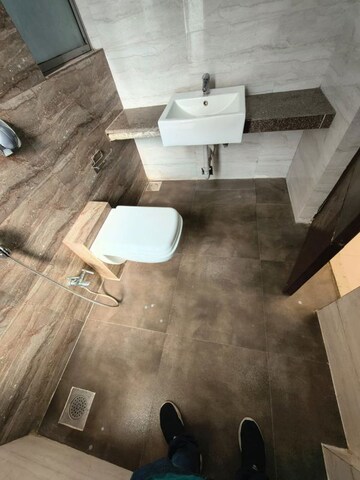 Bathroom in 2.5 BHK Apartment at Adhiraj Cyprees Aqua, Kharghar – for Rent