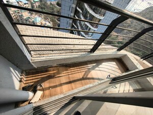 Balcony in 2.5 BHK Apartment at Adhiraj Cyprees Aqua, Kharghar – for Rent