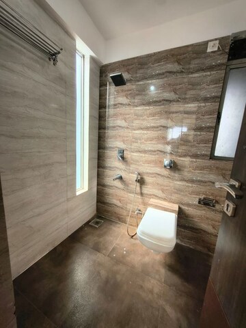 Bathroom in 2.5 BHK Apartment at Adhiraj Cyprees Aqua, Kharghar – for Rent