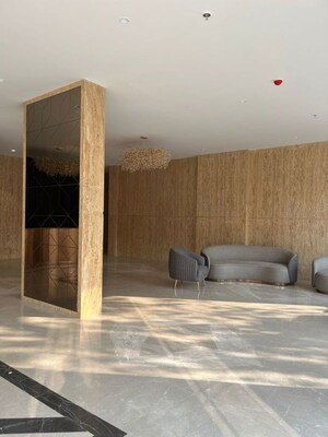 Building Lobby in 1 BHK Apartment at Crescent Silverwoods, Powai – for Rent