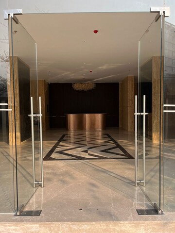 Building Lobby in 1 BHK Apartment at Crescent Silverwoods, Powai – for Rent