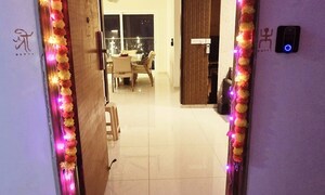 Living Room in 2 BHK Apartment at Arsis Green Hills, Kr Puram – for Sale