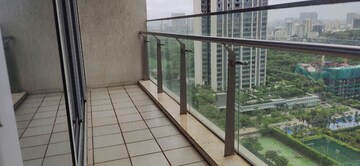 Balcony in 3 BHK Apartment at Oberoi Exquisite Goregaon, Goregaon East – for Rent