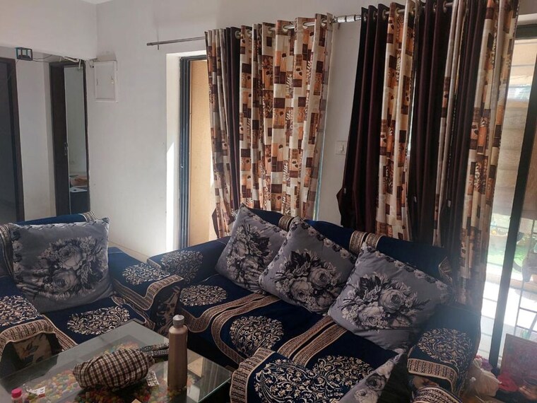 Living Room, pride-world-city-long-island 2 Bedroom 1059 Sq.Ft. Apartment In Charholi Budruk Pune 9976810