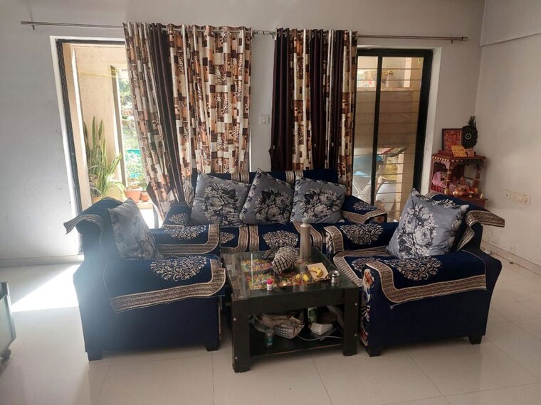 Living Room, pride-world-city-long-island 2 Bedroom 1059 Sq.Ft. Apartment In Charholi Budruk Pune 9976810