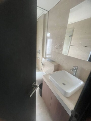 Bathroom in 3 BHK Apartment at Oberoi Realty Esquire, Goregaon East – for Rent
