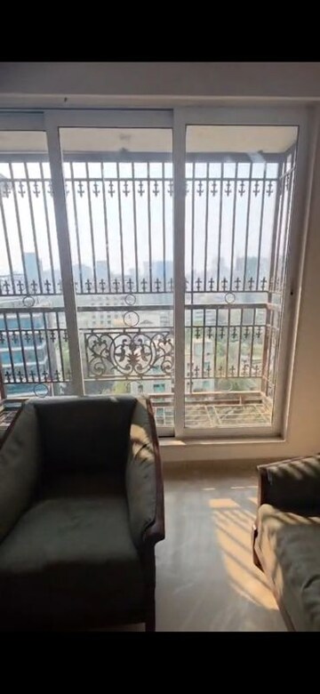 Living Room in 2 BHK Apartment at Crescent Heritage, Khar West – for Rent