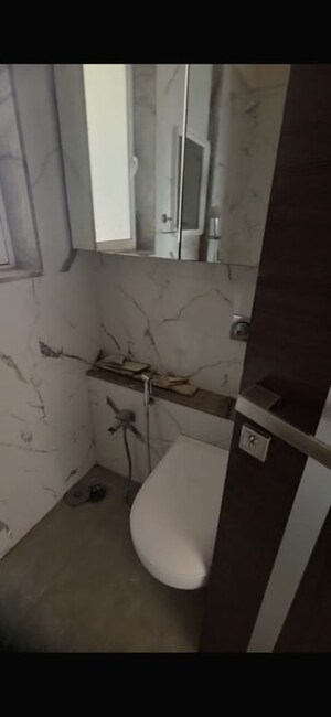 Bathroom in 2 BHK Apartment at Crescent Heritage, Khar West – for Rent