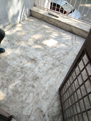 Balcony in 3 BHK Apartment at Vasant Kunj – for Rent