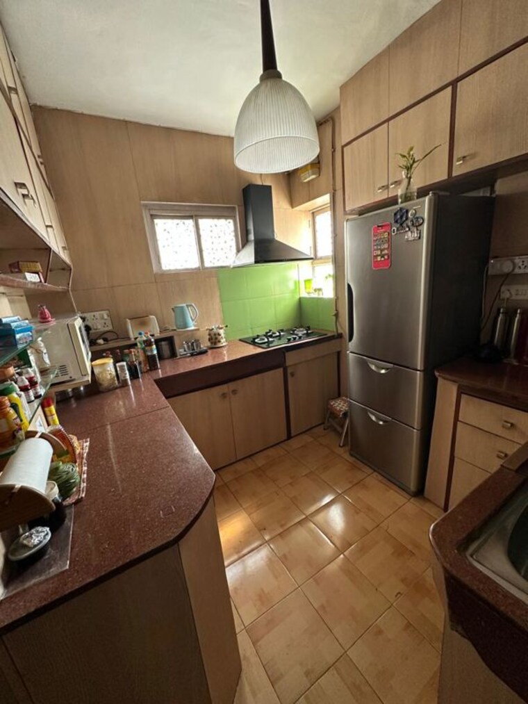Kitchen, malviya nagar 3 Bedroom 1500 Sq.Ft. Builder Floor In Malviya Nagar Delhi 9977475
