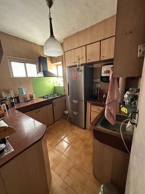 Kitchen in 3 BHK Builder Floor at Malviya Nagar – for Rent