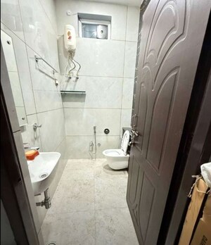 Bathroom in  Office Space at Vishesh Khand, Gomti Nagar – for Rent