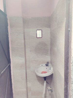Bathroom in 1 BHK Builder Floor at Chattarpur – for Rent