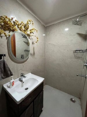 Bathroom in 2 BHK Apartment at Saket – for Rent
