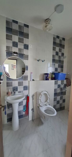 Bathroom in 3 BHK Apartment at The Banyan Tree Garden, Rajarhat New Town – for Sale