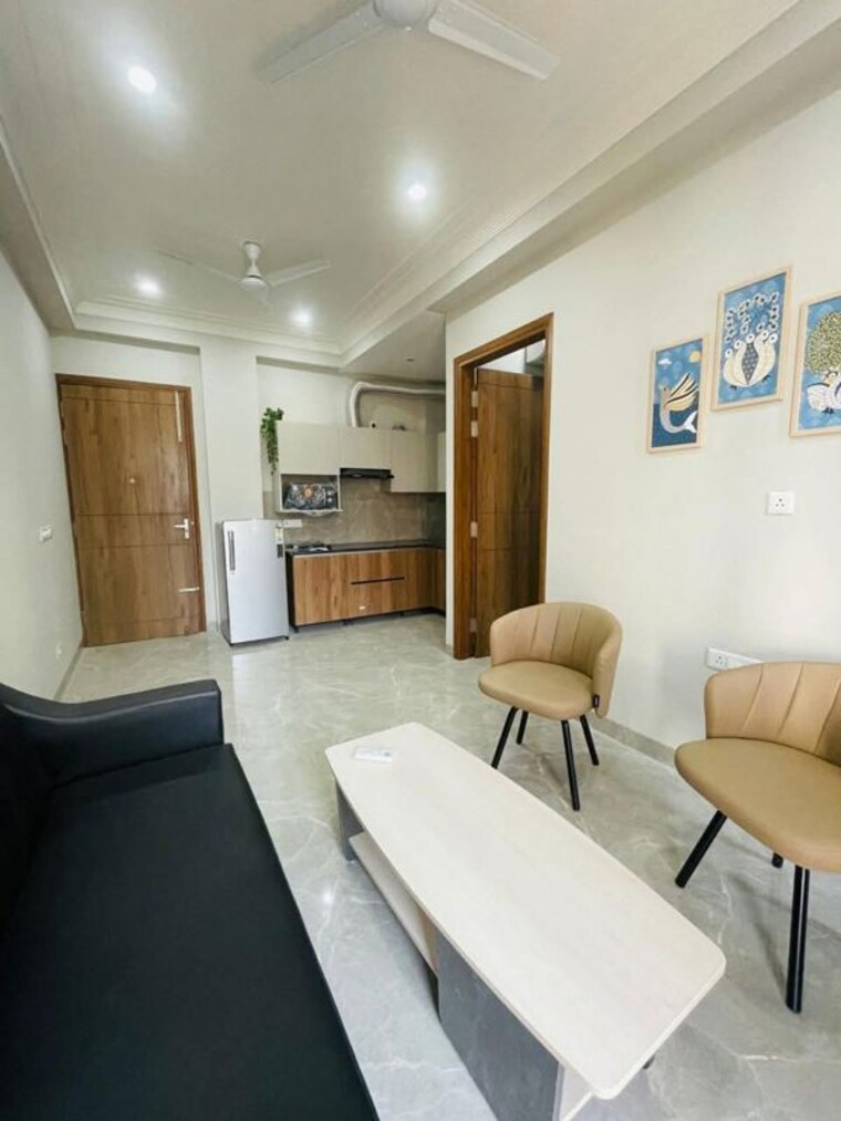 Bedroom, saket 1 Bedroom 650 Sq.Ft. Apartment In Saket Delhi 9977669