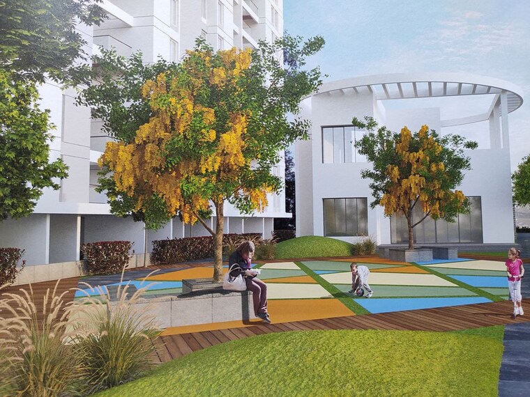 Garden, marvel-bounty 3.5 Bedroom 3036 Sq.Ft. Apartment In Hadapsar Pune 9977577