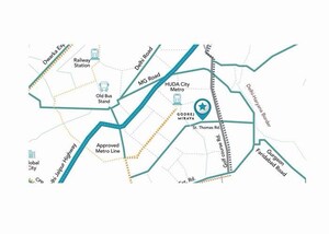 3 BHK Apartment – Map Location View at Godrej Miraya, Sector 43 - for Sale