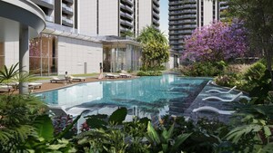 Swimming Pool in 3 BHK Apartment at Godrej Miraya, Sector 43 – for Sale