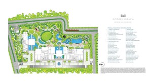 Master Plan in 3 BHK Apartment at Godrej Miraya, Sector 43 – for Sale