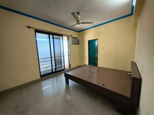 Bedroom in 3 BHK Apartment at Gajra Bhoomi Heights, Kharghar – for Rent