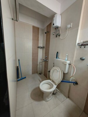 Bathroom in 3 BHK Apartment at Gajra Bhoomi Heights, Kharghar – for Rent