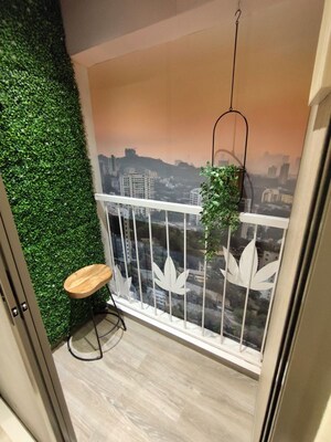 Balcony in 2 BHK Apartment at Migsun Twiinz, Eta Ii Greater Noida – for Sale