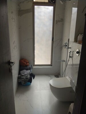 Bathroom in 1 BHK Apartment at Horizon Samyak, Mulund West – for Sale