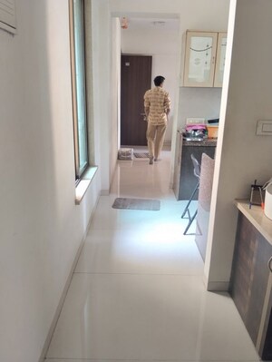 Building Lobby in 1 BHK Apartment at Horizon Samyak, Mulund West – for Sale