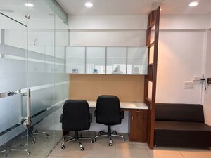 Team Area in  Office Space at Goyal Titanium Heights, Prahlad Nagar – for Rent