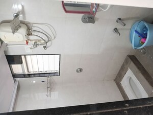 Bathroom in 3 BHK Apartment at Sunshine Heights Ghasoli, Ghansoli – for Rent