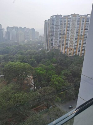 Balcony in 2 BHK Apartment at Courtyard by Narang Realty and The Wadhwa Group, Pokhran Road No Two – for Rent