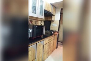 Kitchen in 2 BHK Apartment at Royal Classic Co Op Society, Andheri West – for Rent