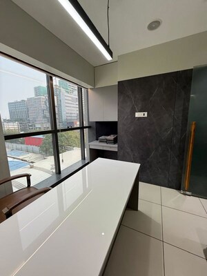 Kitchen in  Office Space at Bodakdev – for Rent