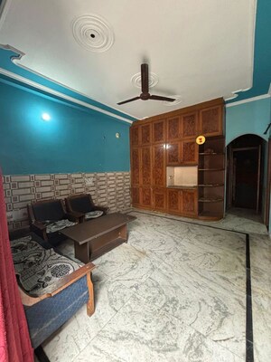 Living Room in 1 BHK Independent House at Delta I Greater Noida – for Rent