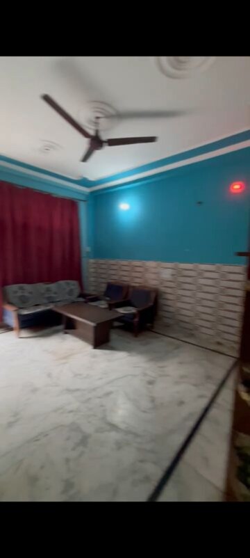 Living Room in 1 BHK Independent House at Delta I Greater Noida – for Rent