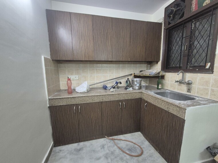 Kitchen, palm-residency-chhatarpur 1 Bedroom 550 Sq.Ft. Builder Floor In Chattarpur Delhi 9978179