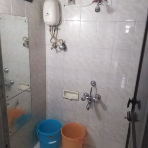 Bathroom in 1 BHK Apartment at Seth Cypress  CHS, Veena Nagar – for Sale