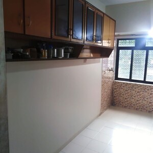 Kitchen in 1 BHK Apartment at Seth Cypress  CHS, Veena Nagar – for Sale